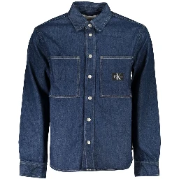 Blue Cotton Jackets & Coat