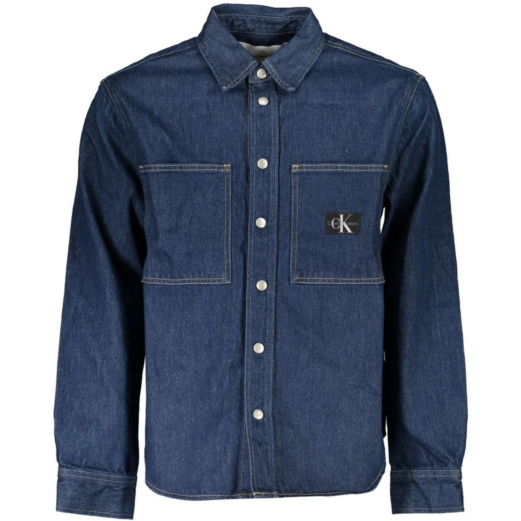 Blue Cotton Jackets & Coat