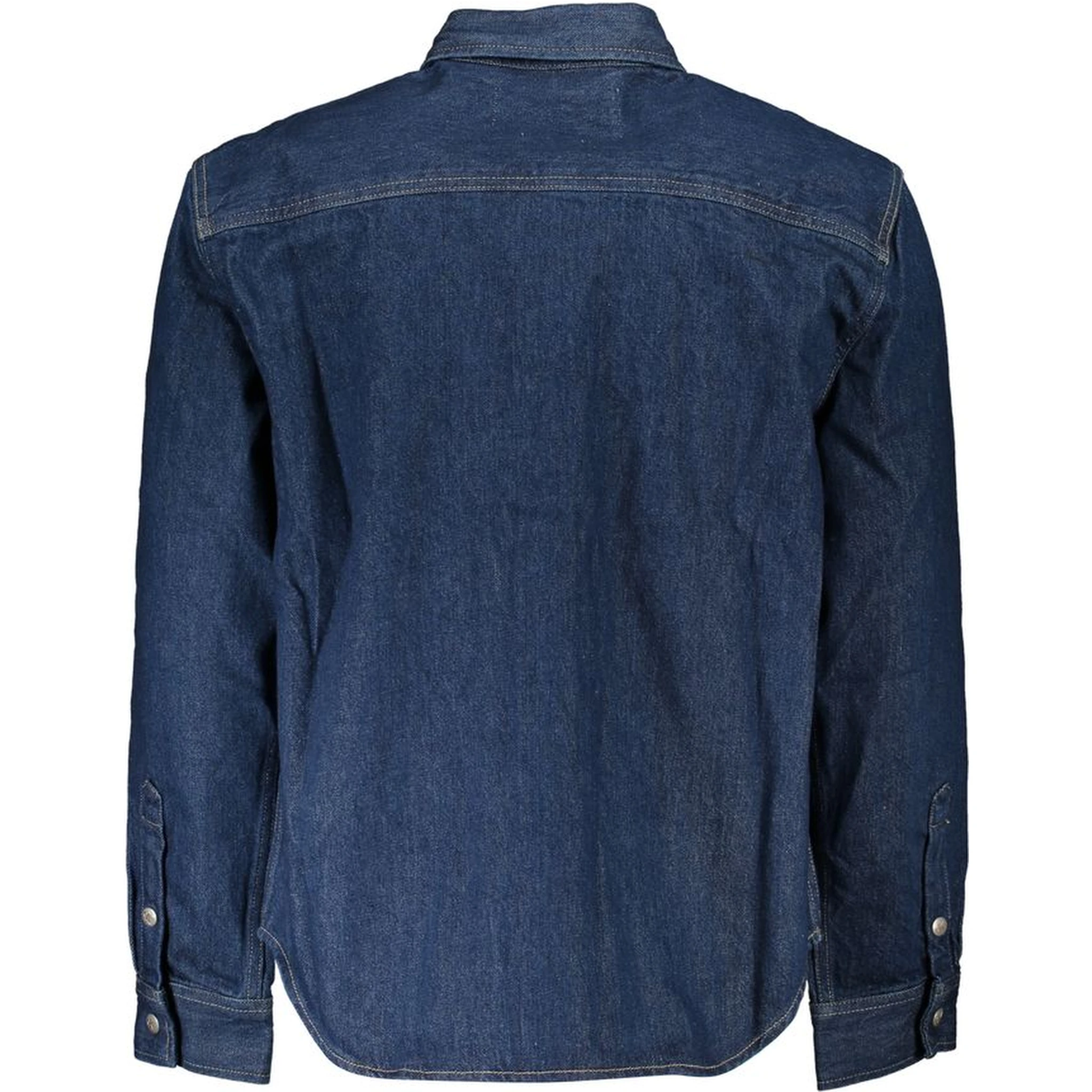 Blue Cotton Jackets & Coat