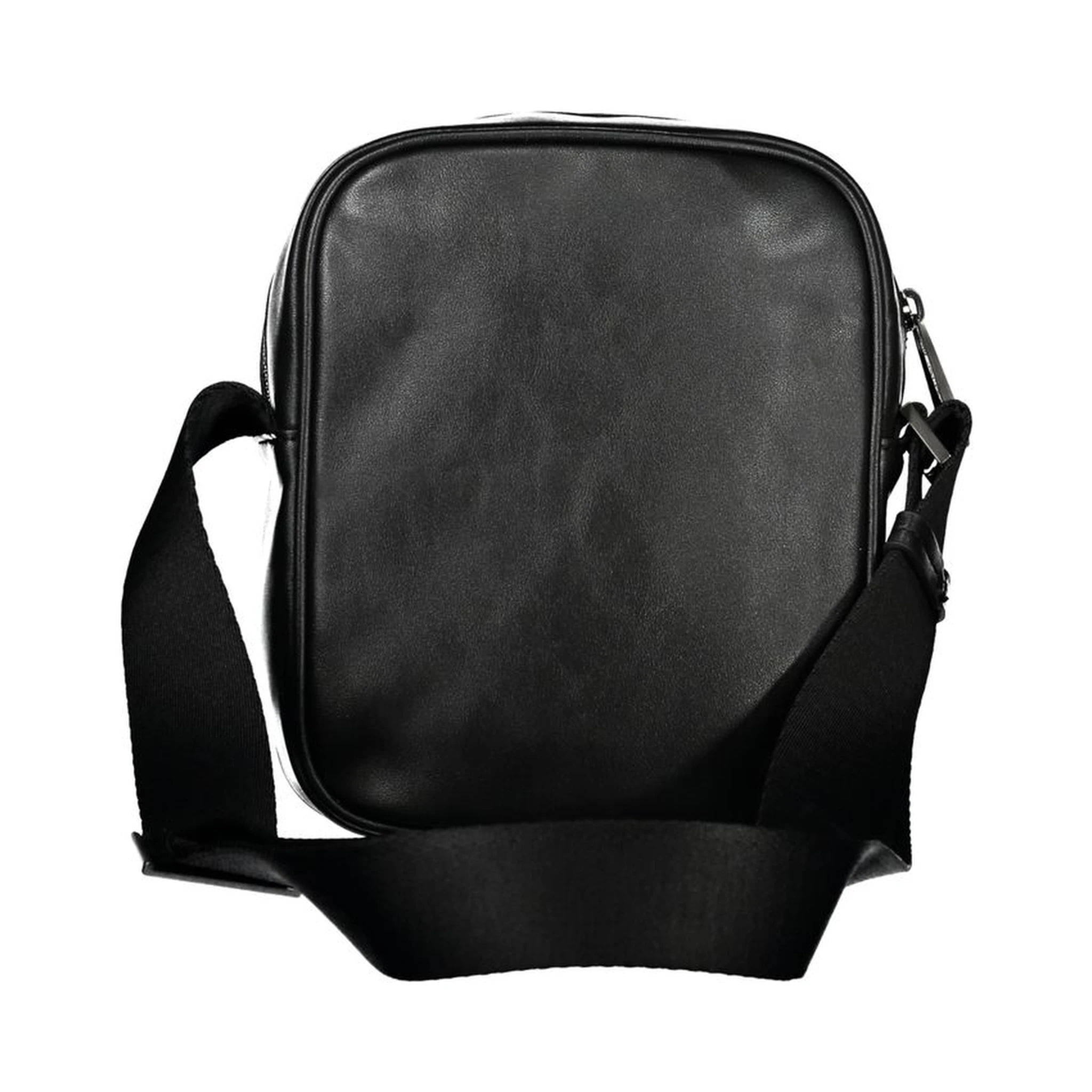 Black Polyester Shoulder Bag