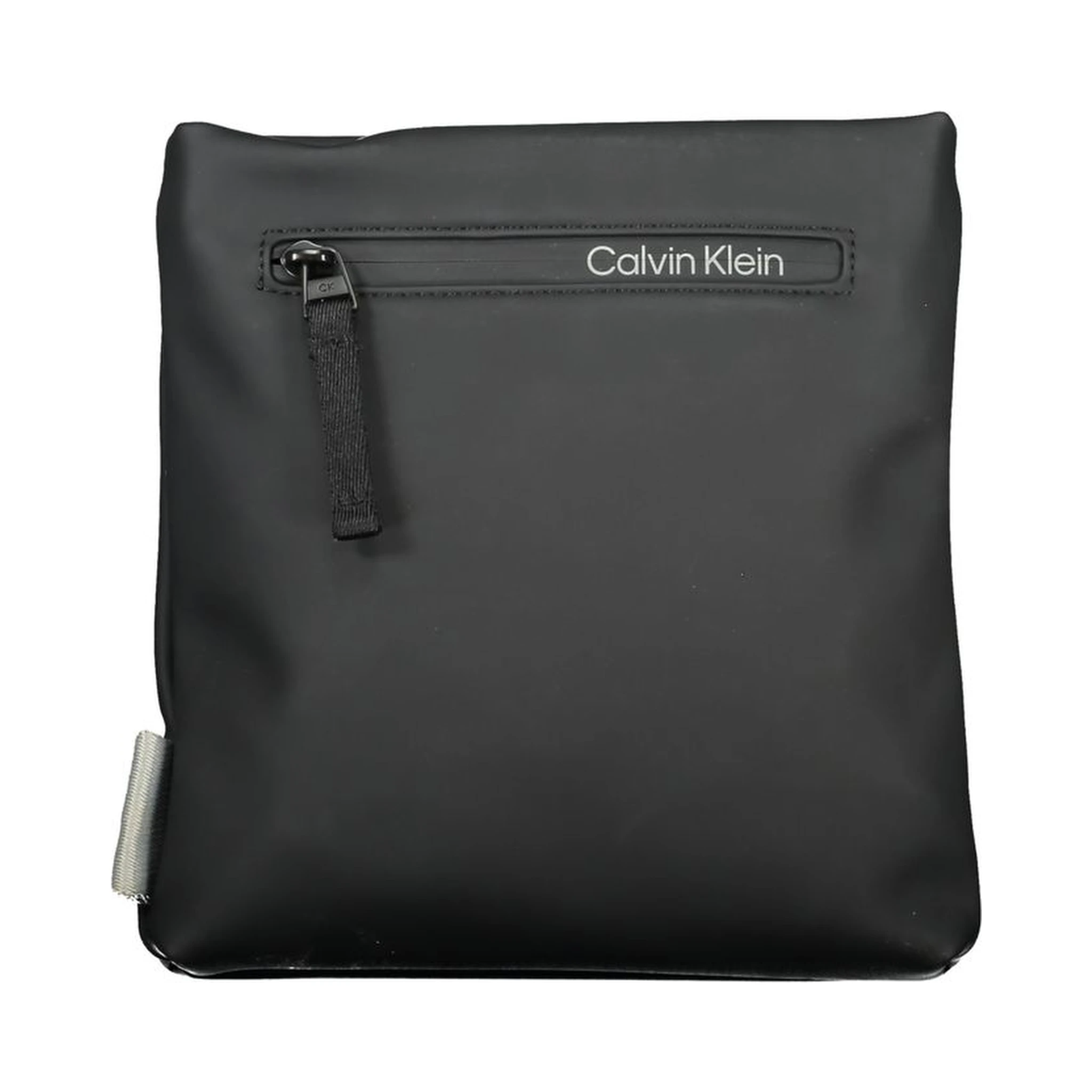 Black Polyester Shoulder Bag