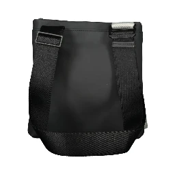 Black Polyester Shoulder Bag
