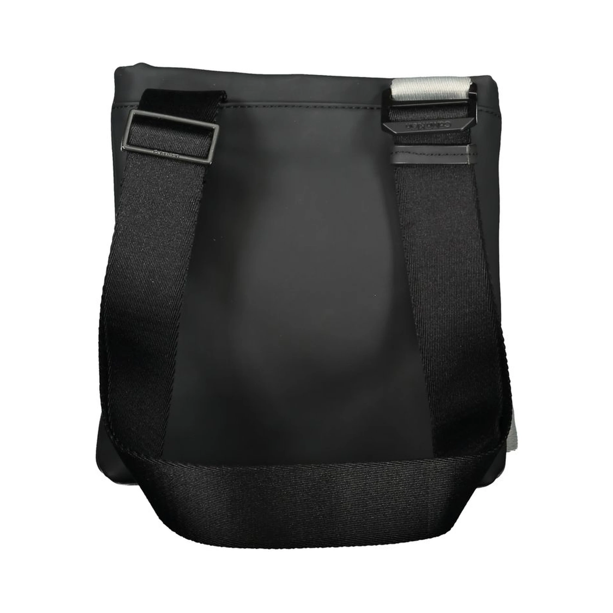 Black Polyester Shoulder Bag