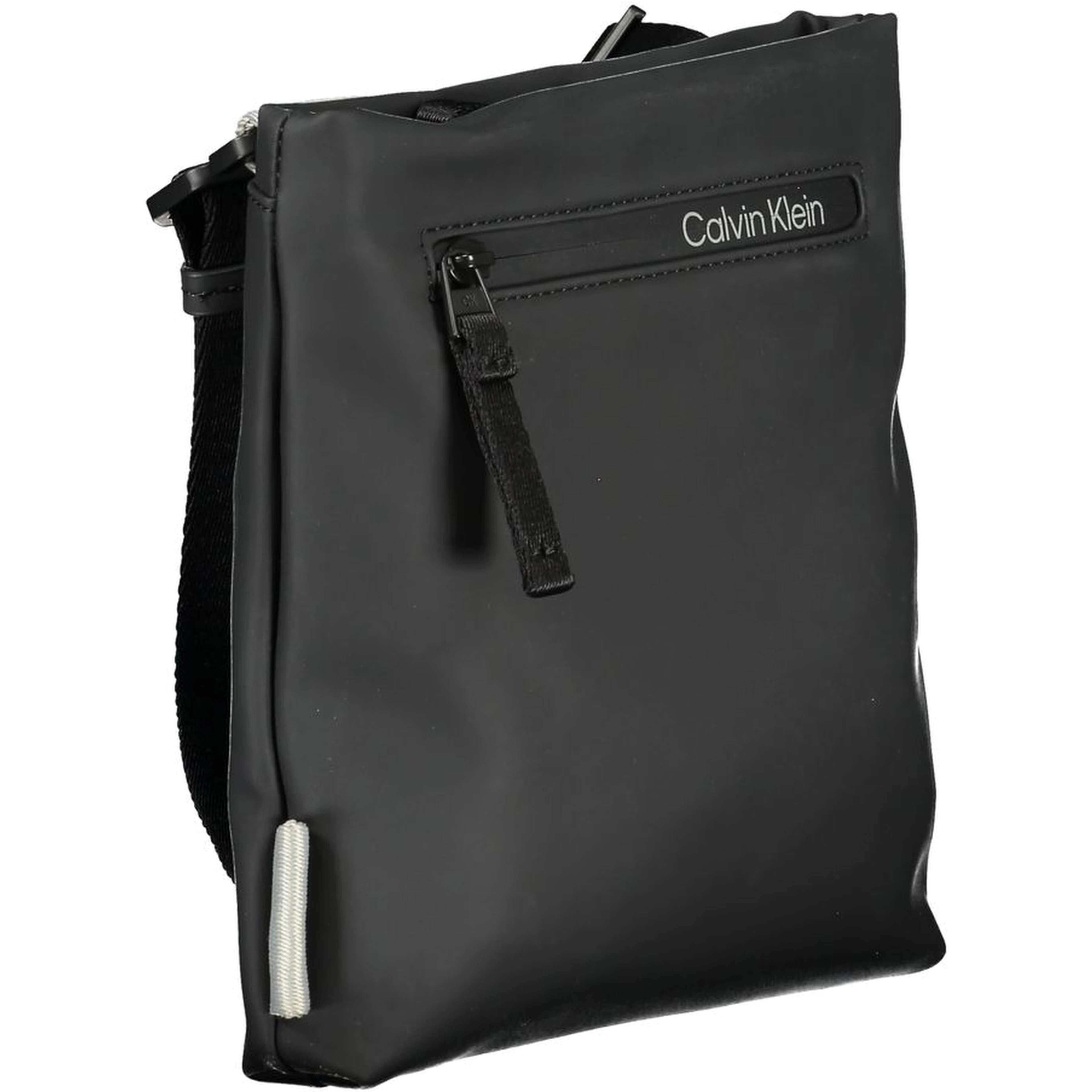 Black Polyester Shoulder Bag