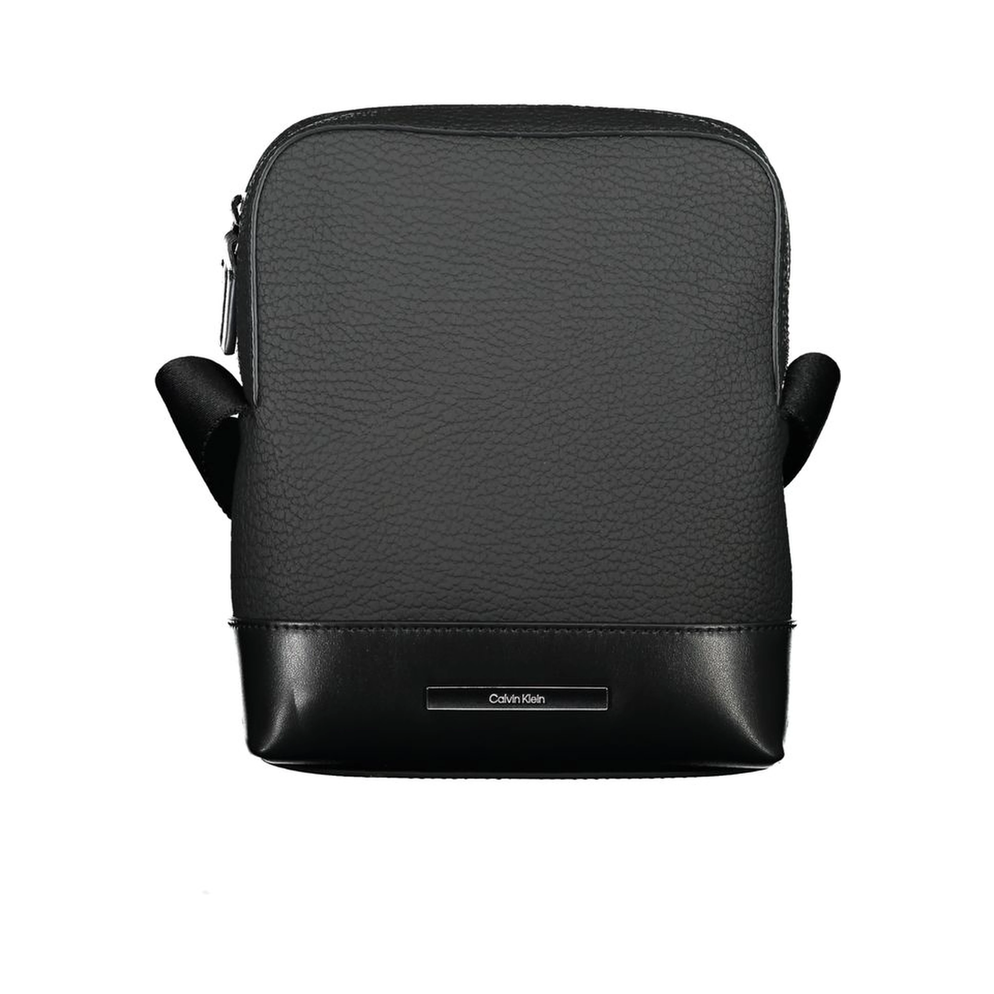 Black Polyester Shoulder Bag