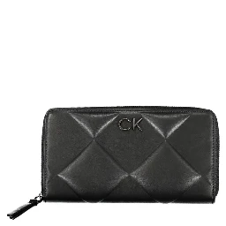 Black Polyester Wallet