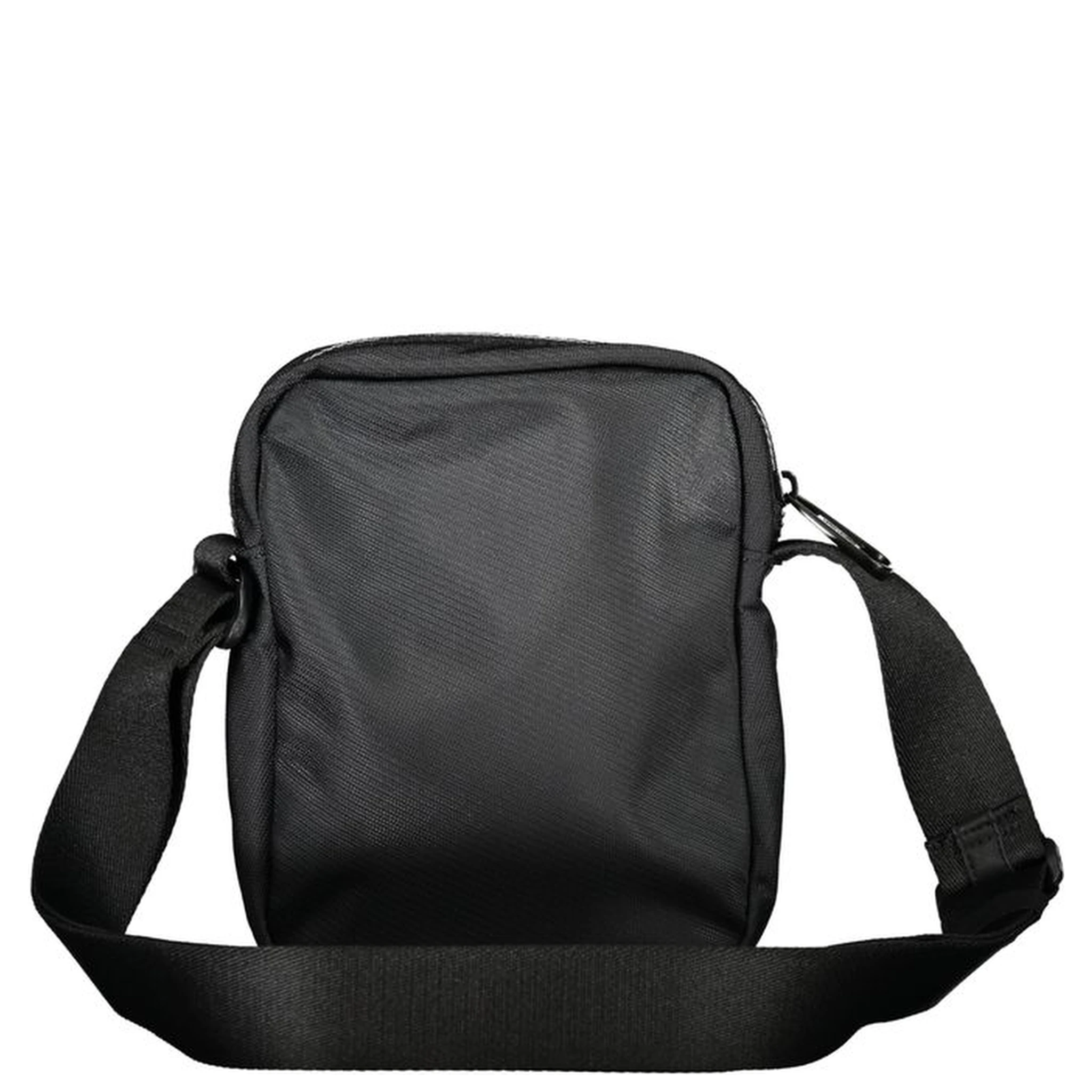 Black Polyester Shoulder Bag