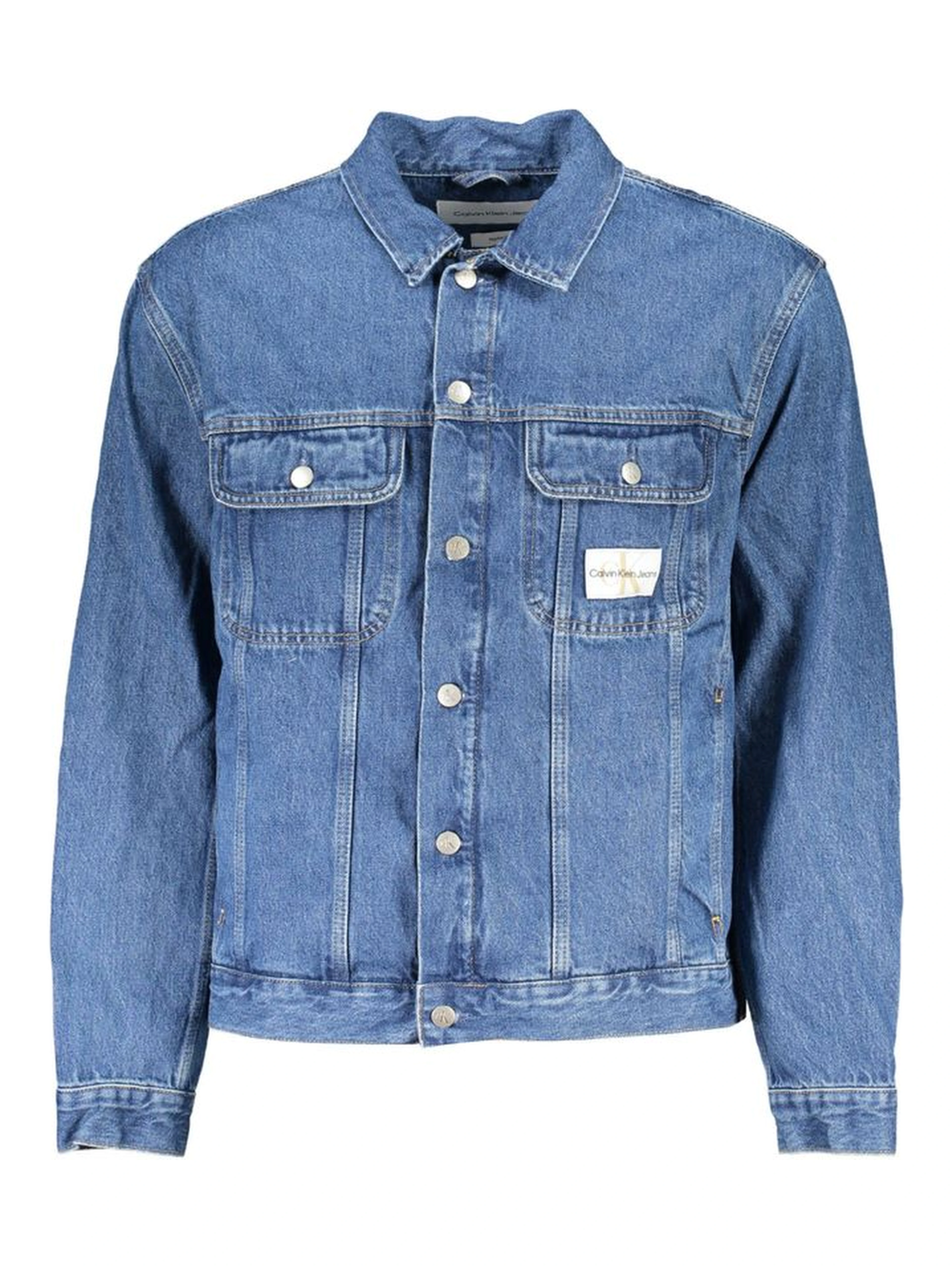 Blue Cotton Jackets & Coat