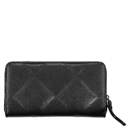 Black Polyester Wallet