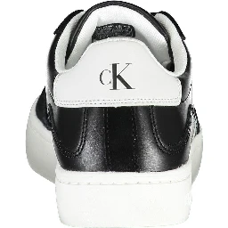 Black Polyester Sneaker