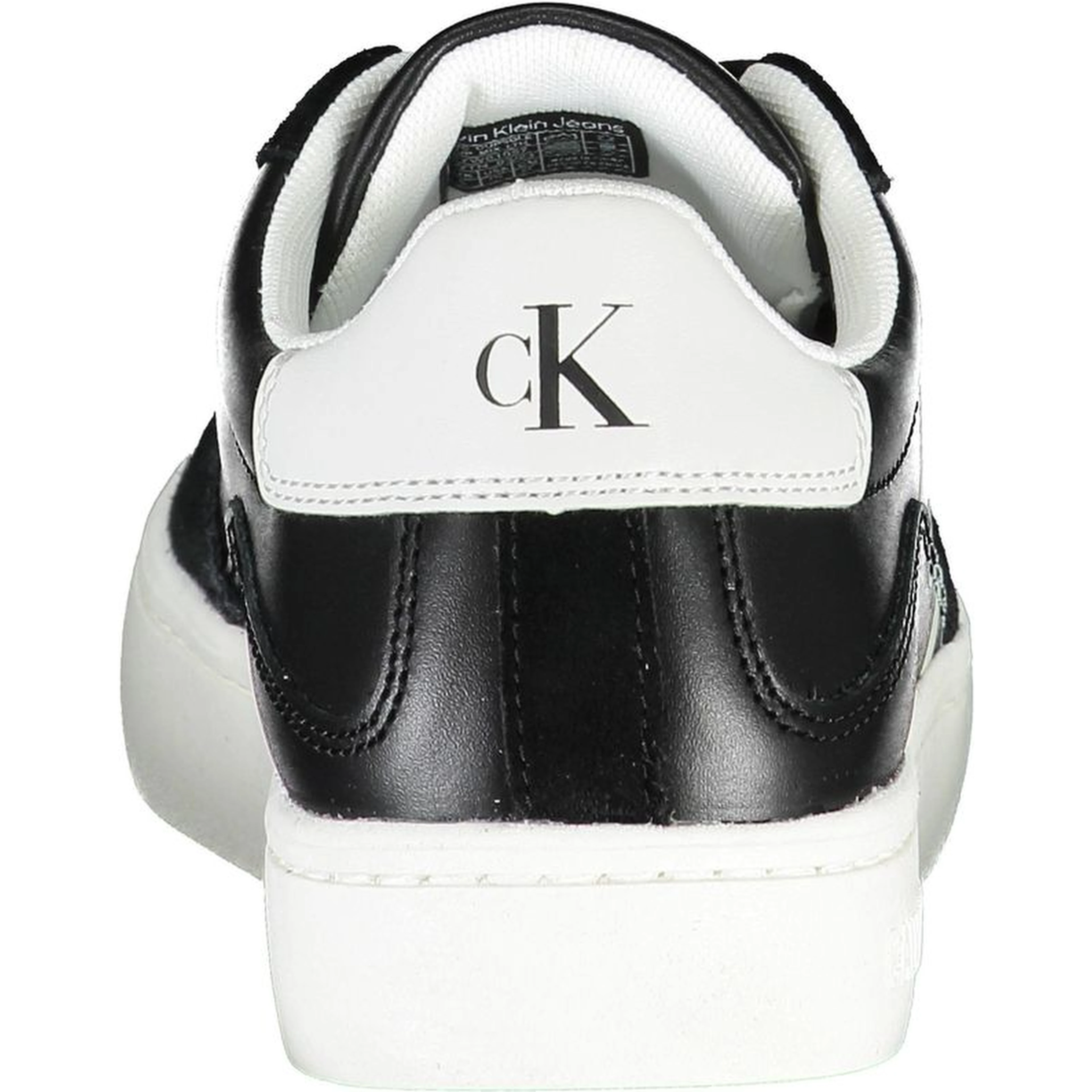 Black Polyester Sneaker