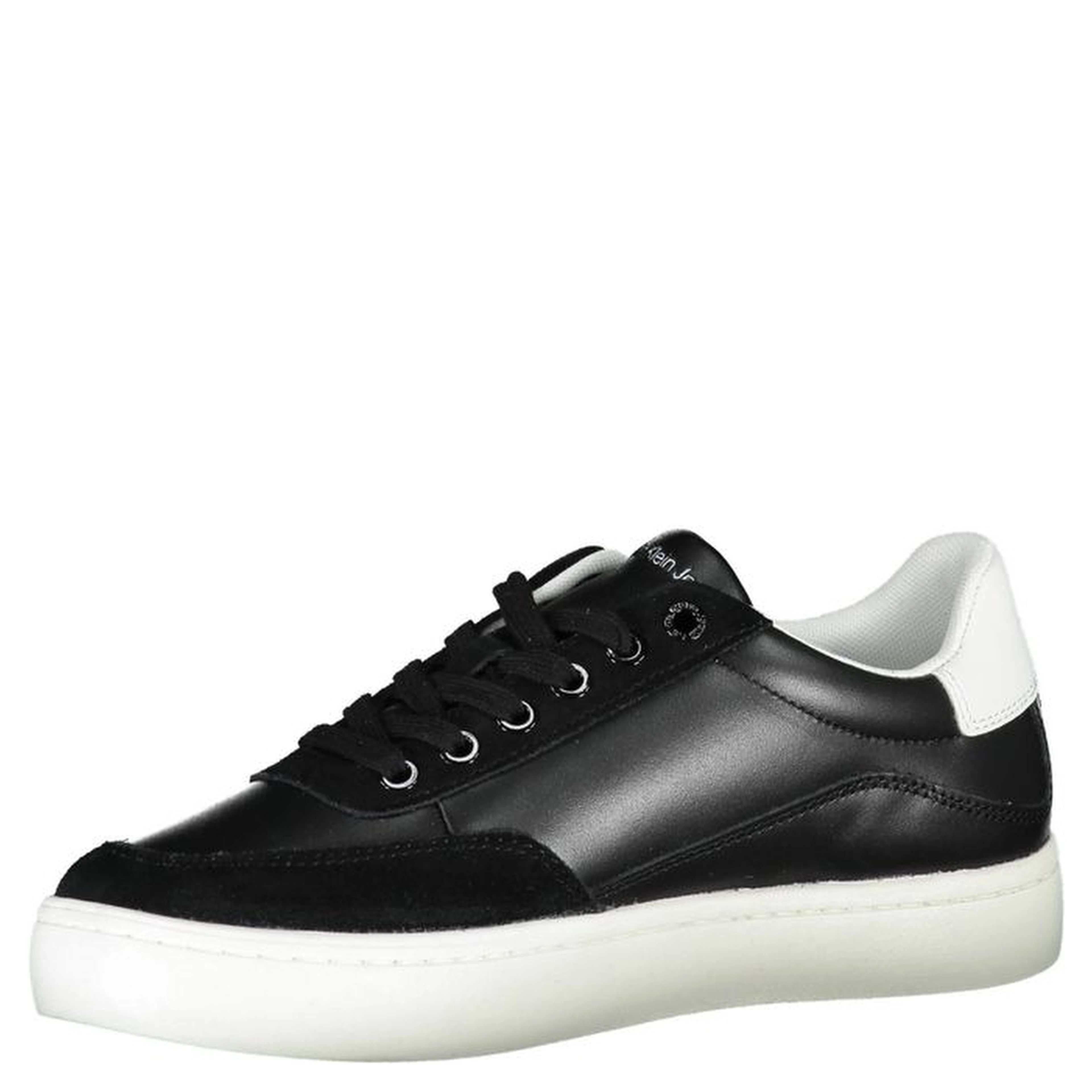 Black Polyester Sneaker