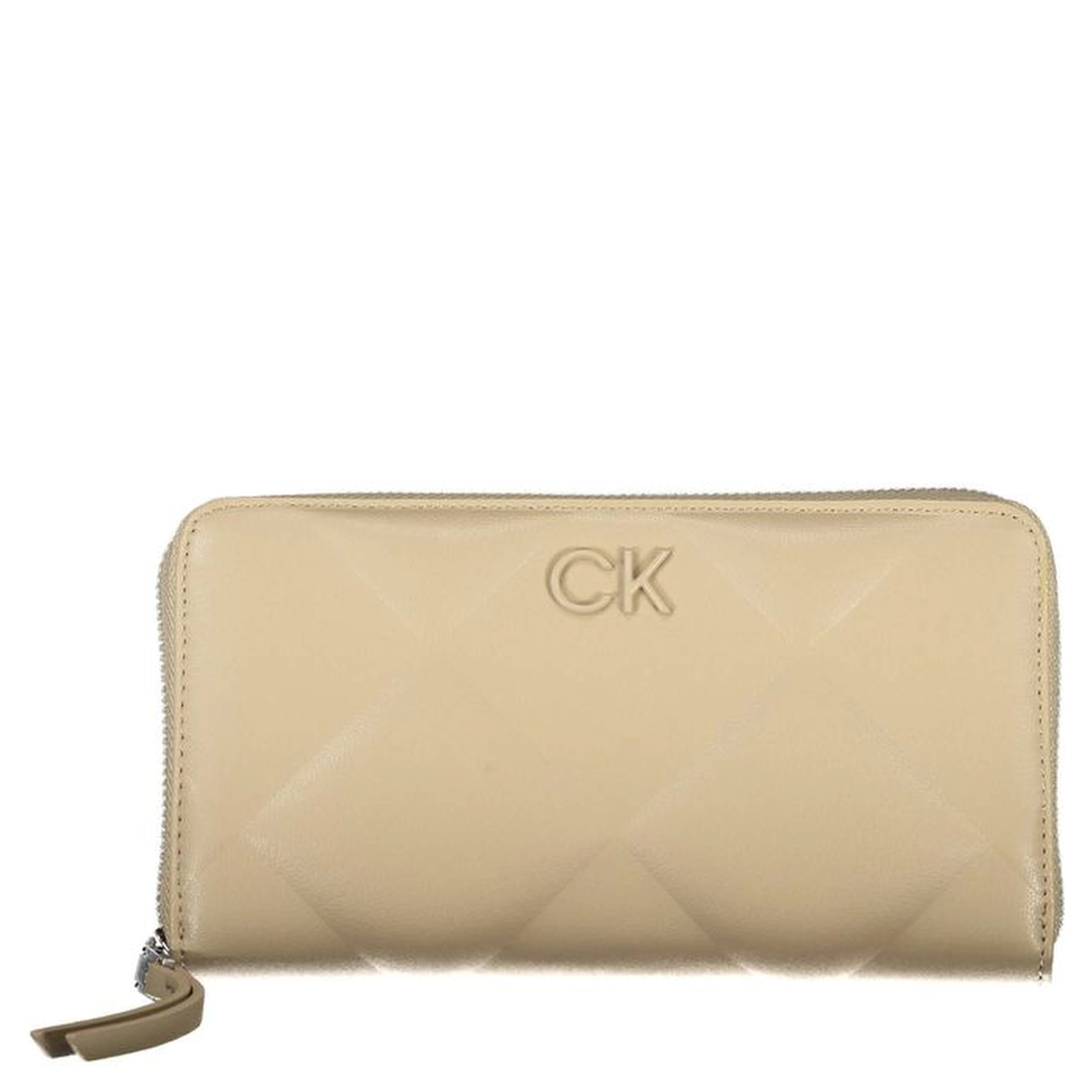 Beige Polyester Wallet