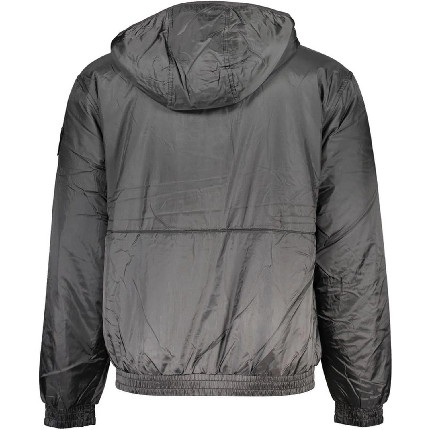 Black Polyester Jackets & Coat