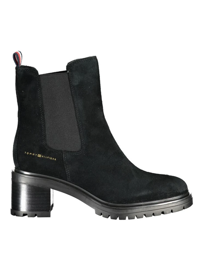 Black Polyester Ankle