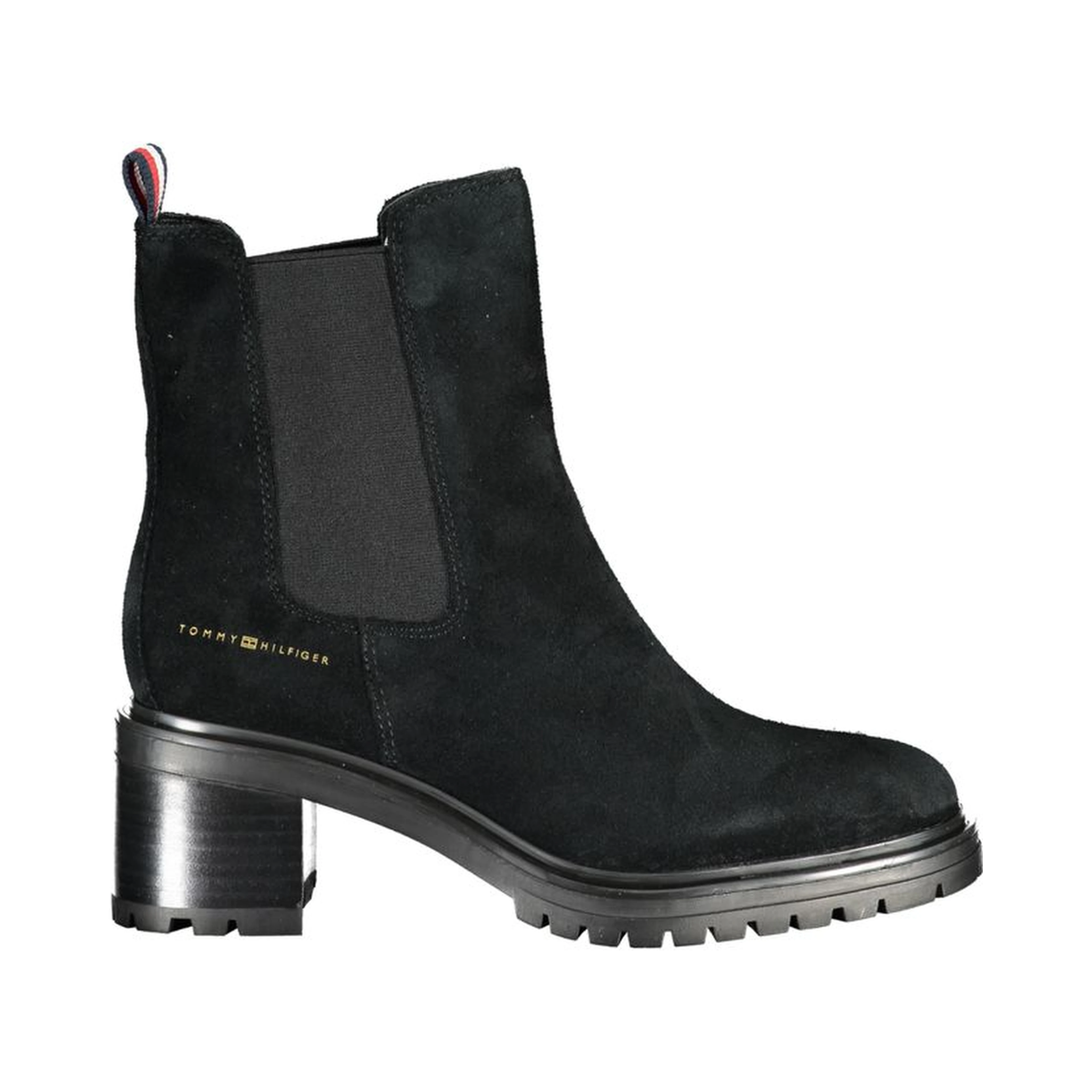 Black Polyester Ankle