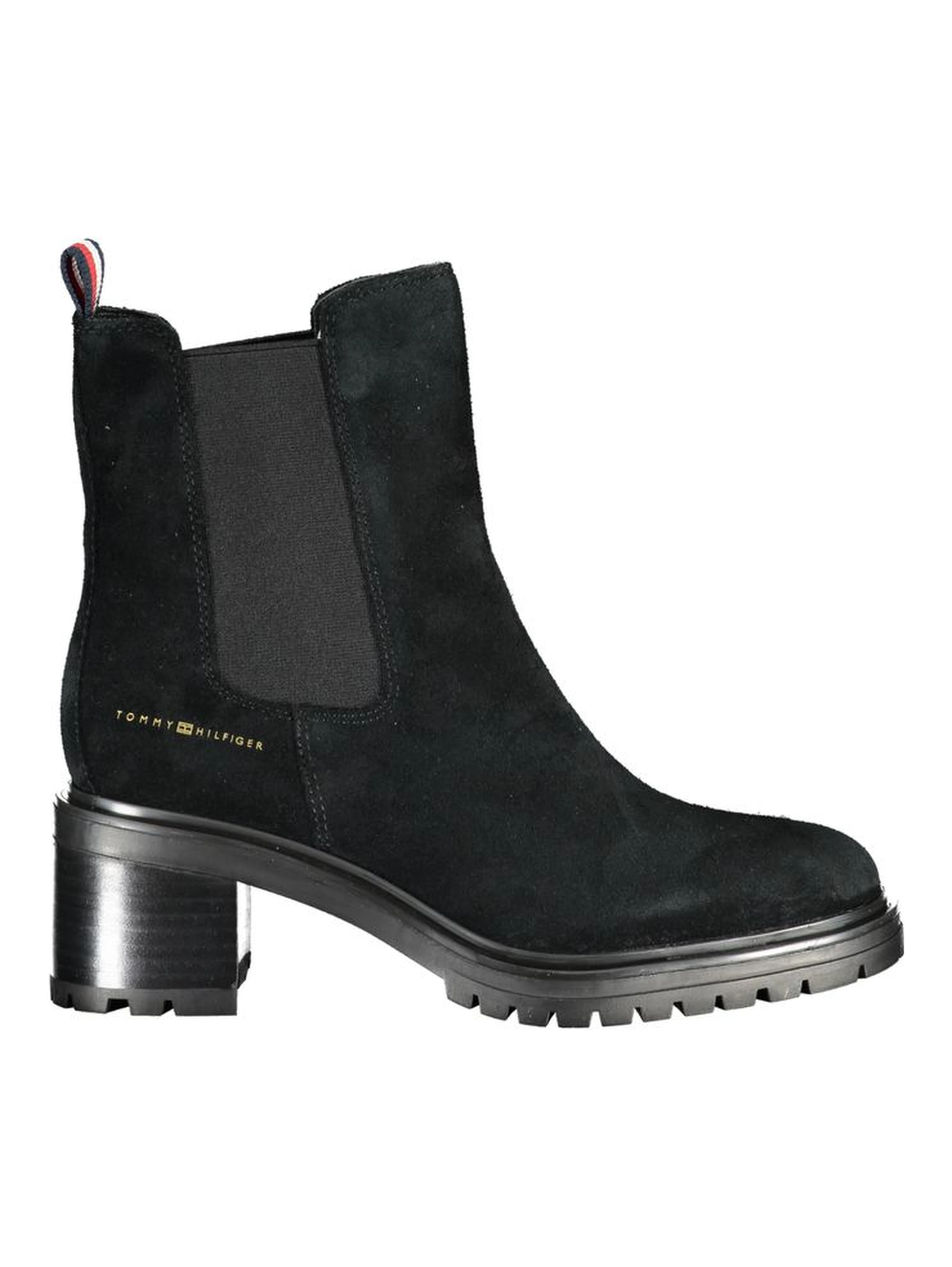 Black Polyester Ankle