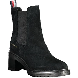 Black Polyester Ankle