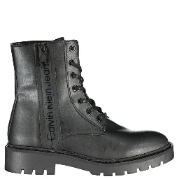 Black Polyester Ankle