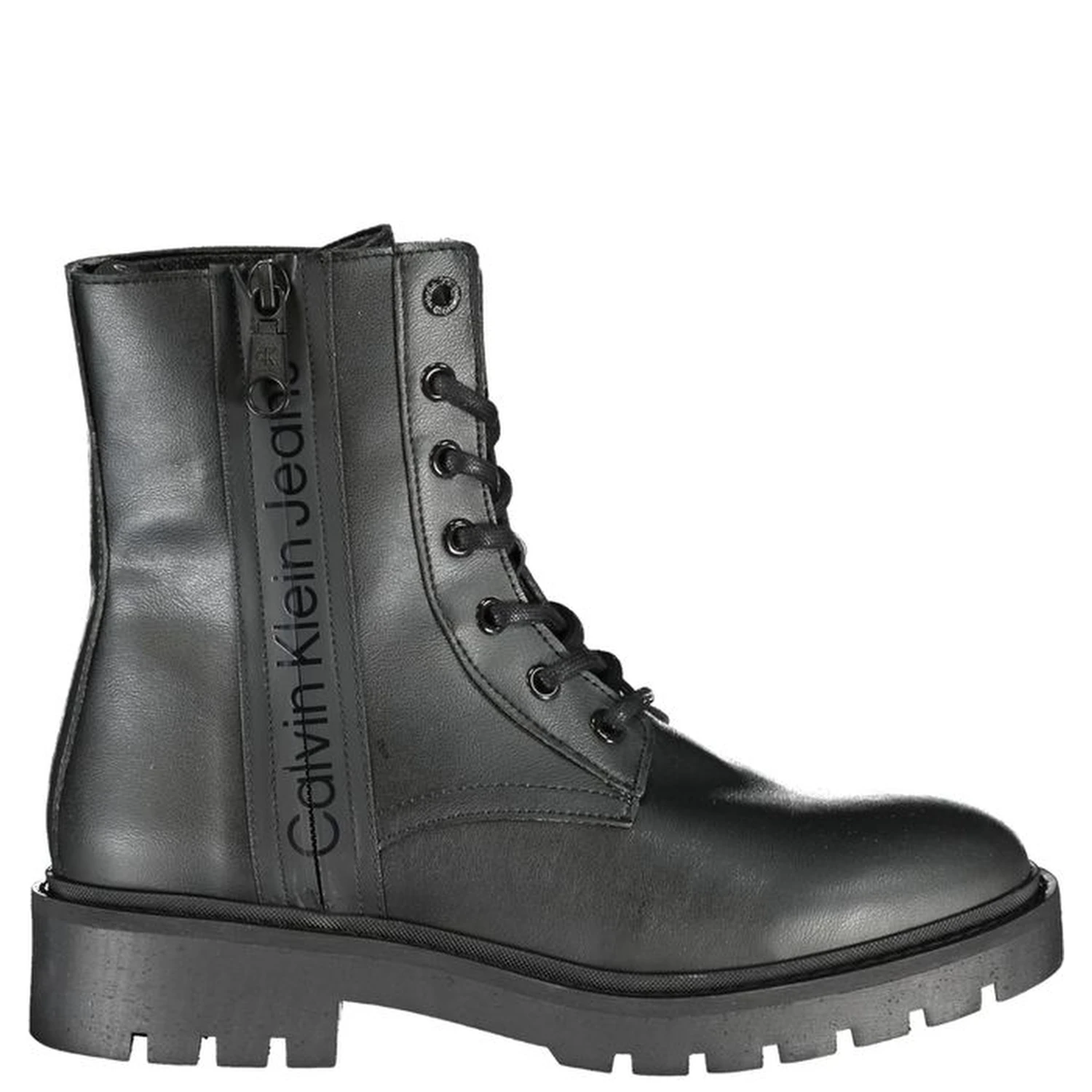 Black Polyester Ankle
