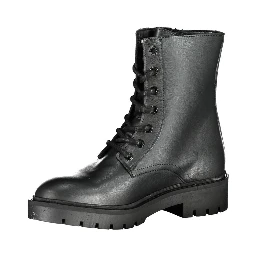 Black Polyester Ankle