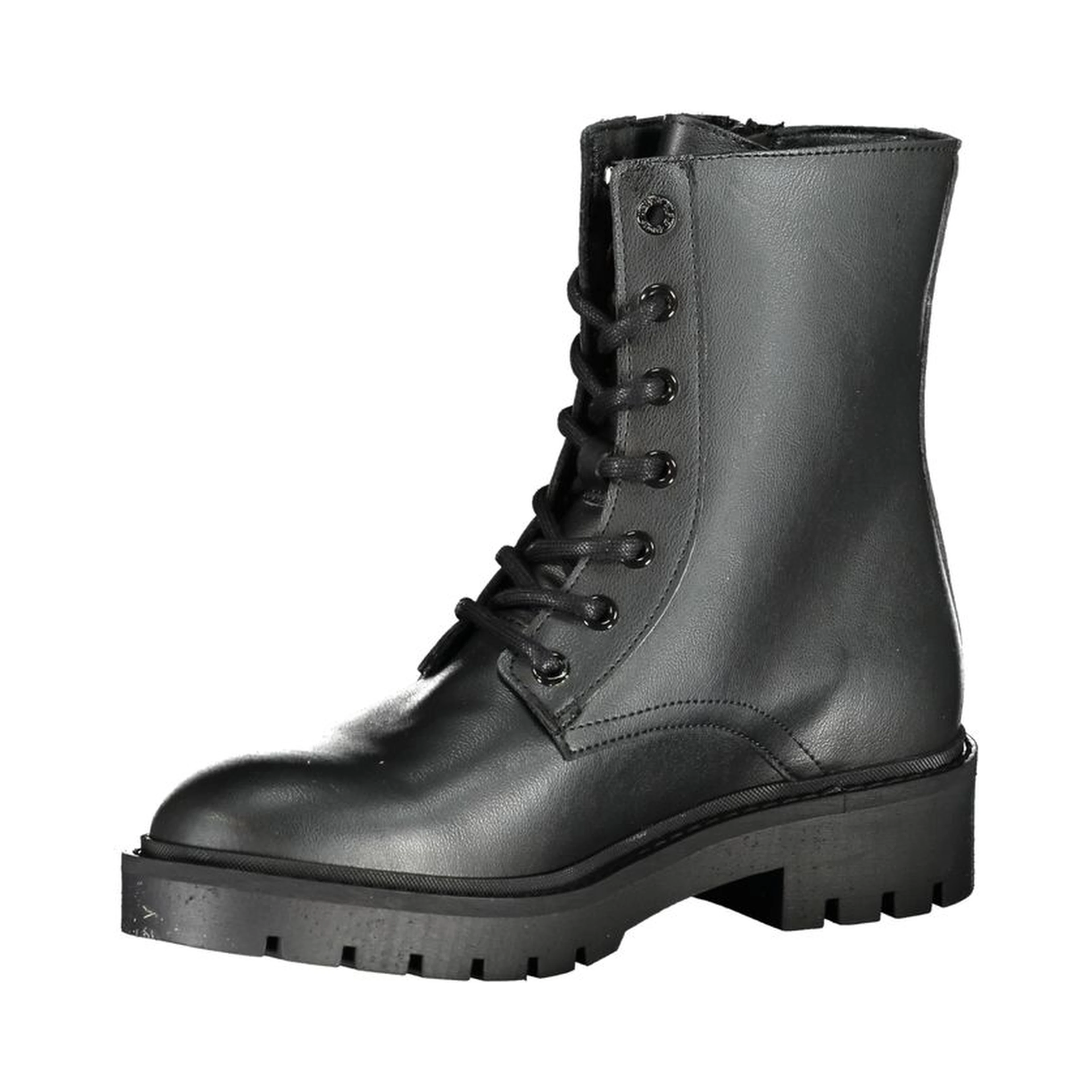Black Polyester Ankle