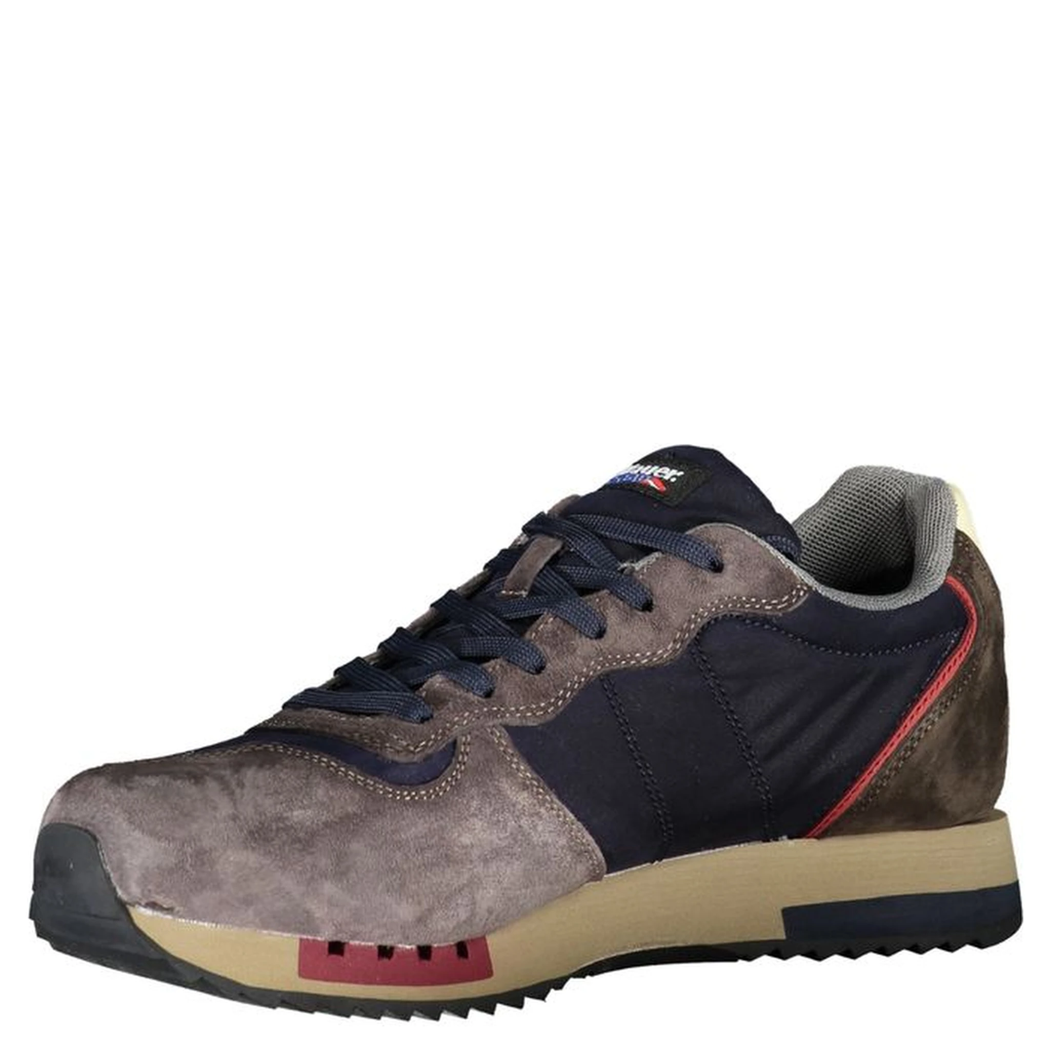 Blue Polyester Sneaker