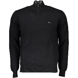 Black Cotton Sweater