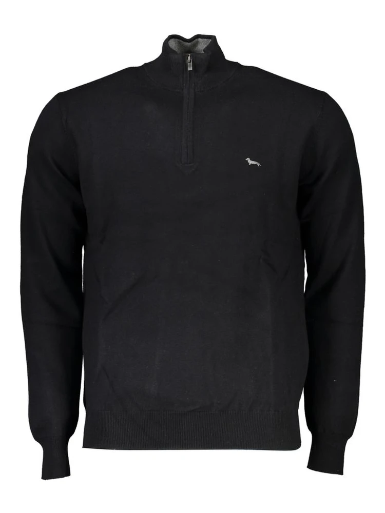 Black Cotton Sweater