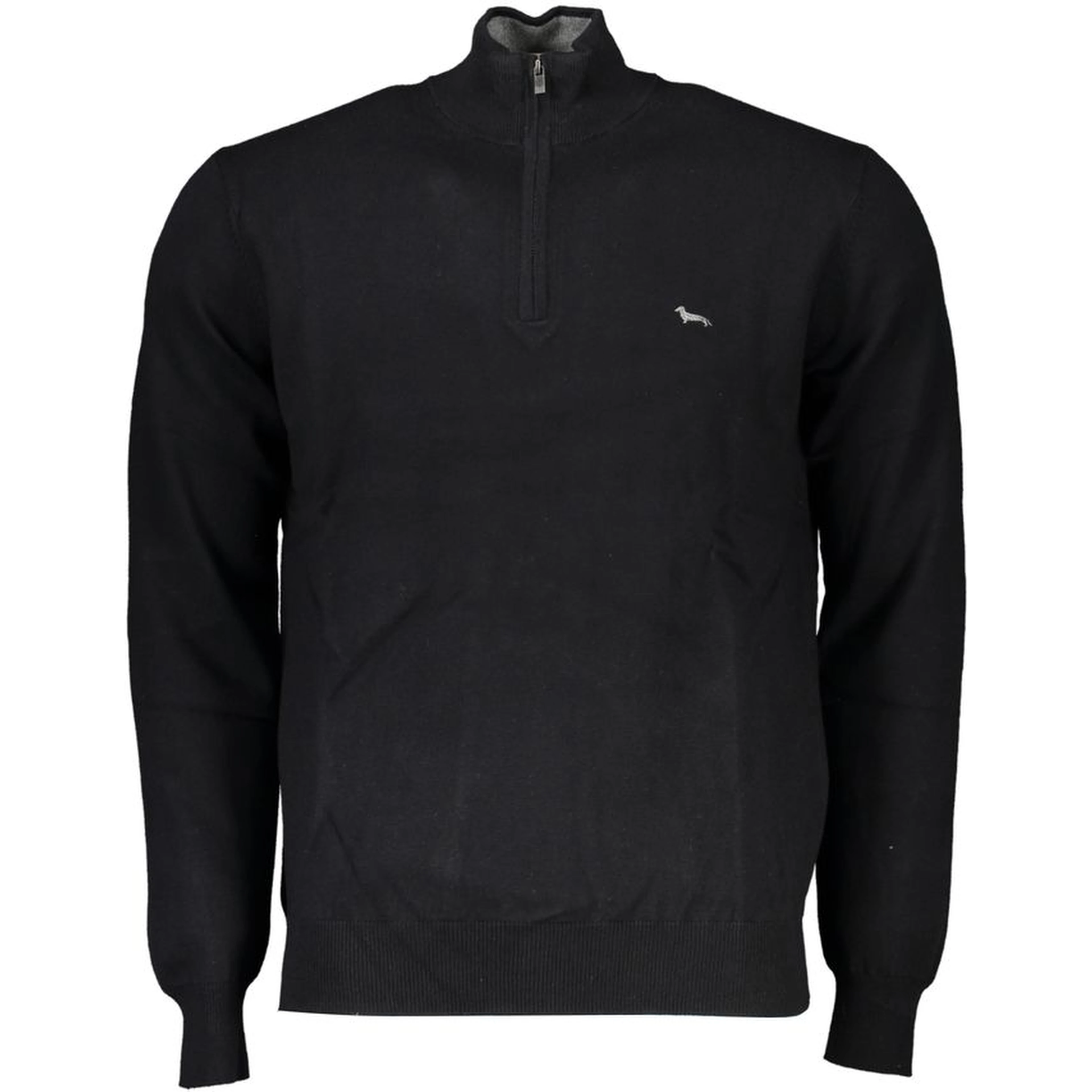 Black Cotton Sweater
