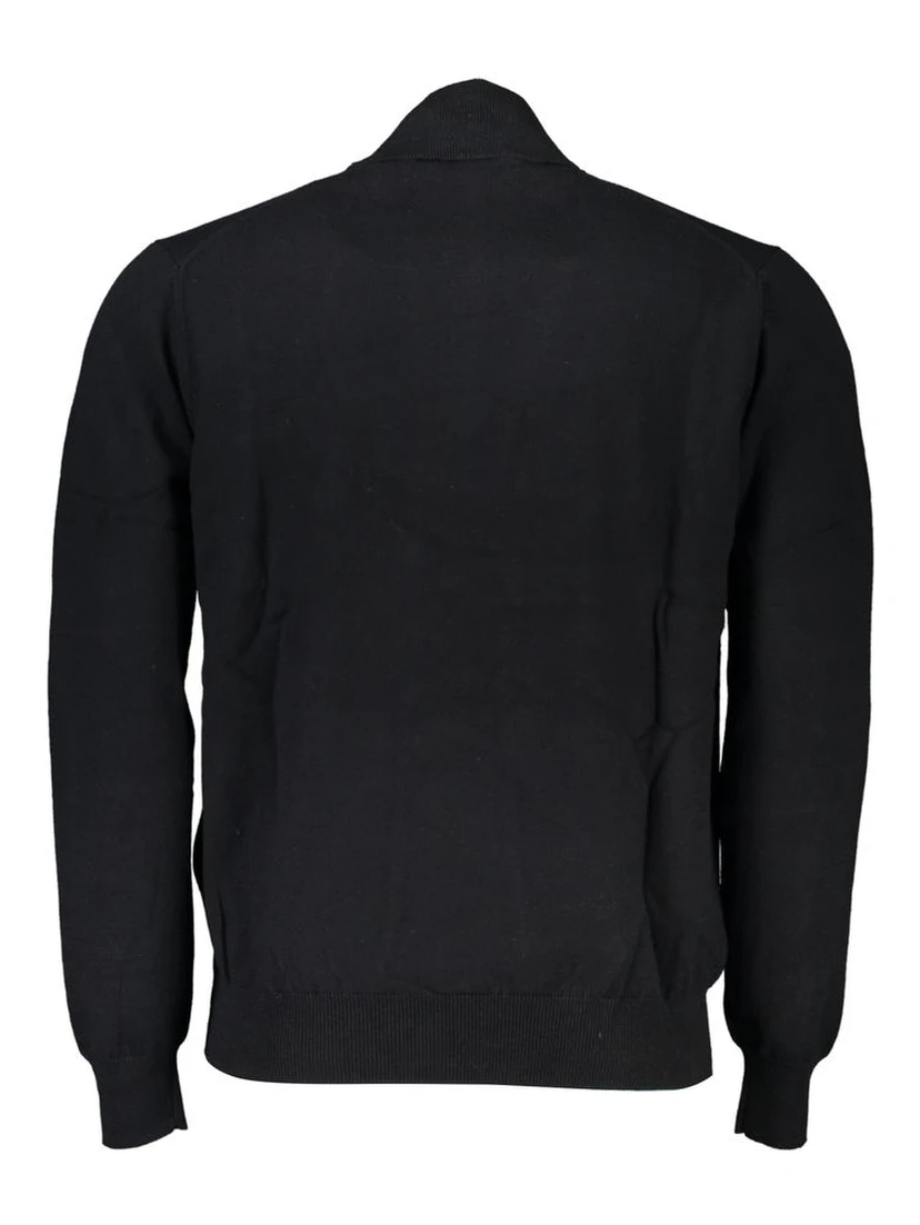 Black Cotton Sweater