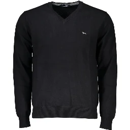 Black Cotton Sweater