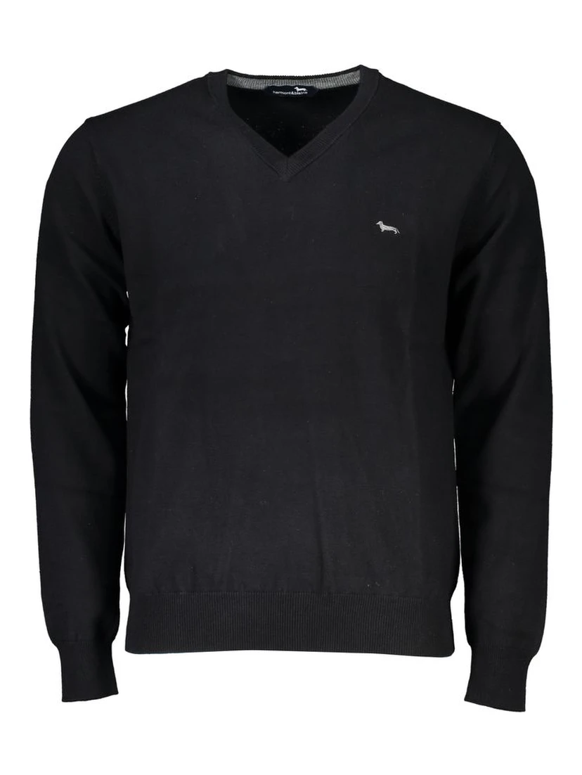 Black Cotton Sweater