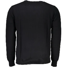 Black Cotton Sweater
