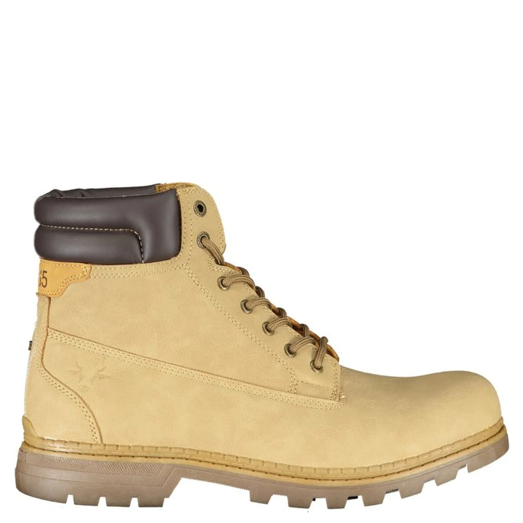 Beige Polyester Ankle