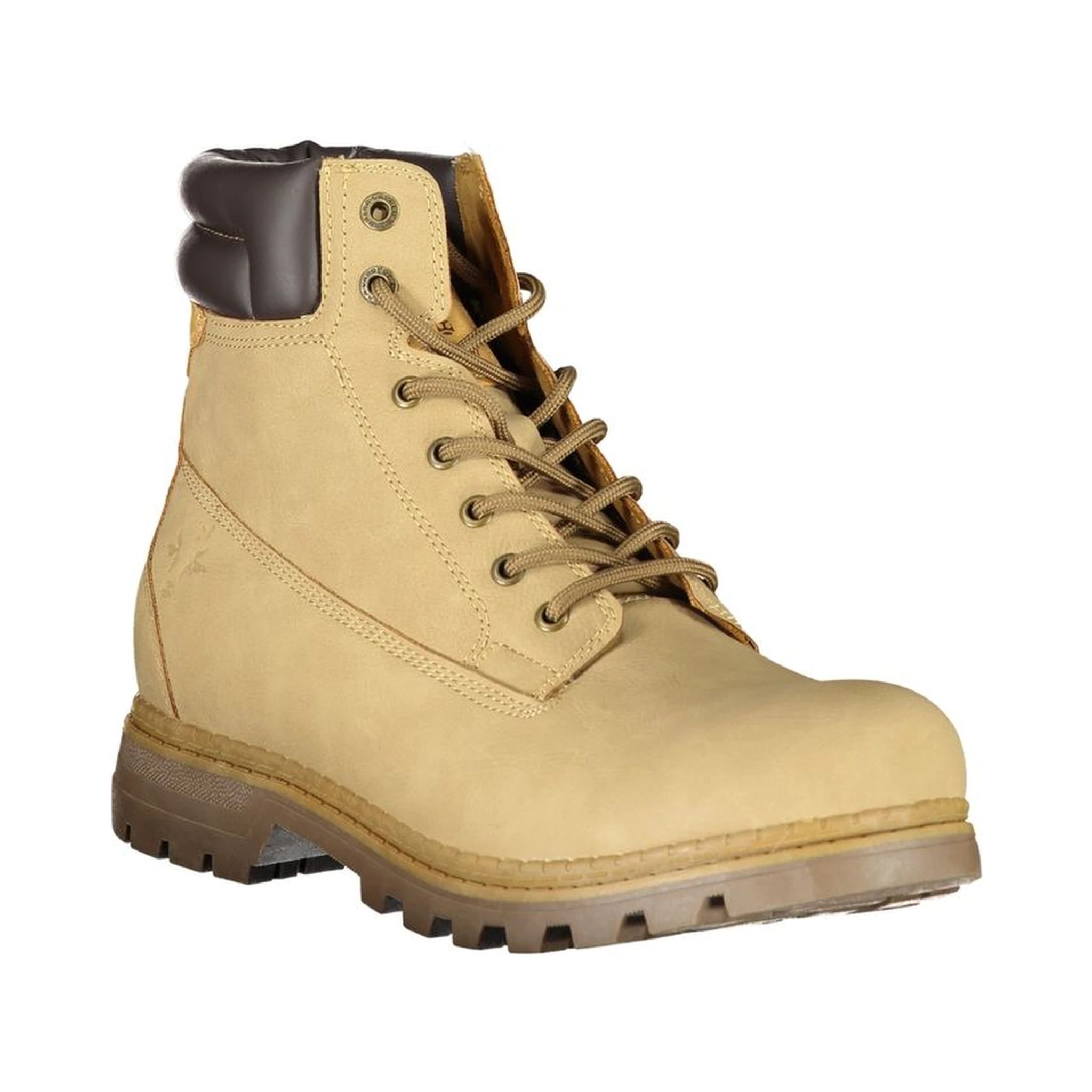 Beige Polyester Ankle