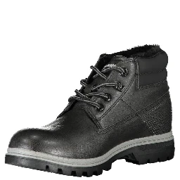 Black Polyester Ankle