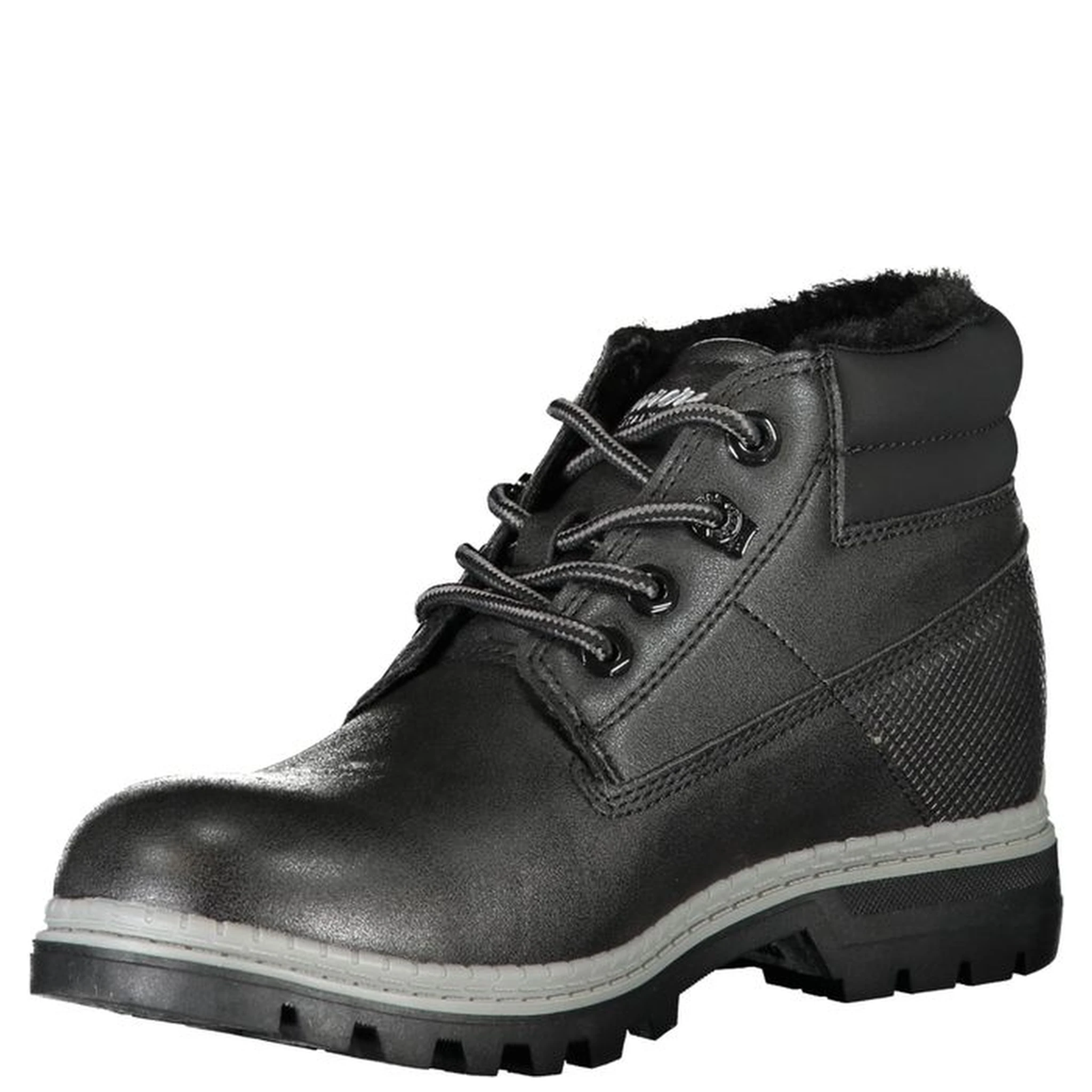 Black Polyester Ankle