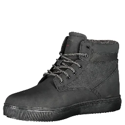 Black Polyester Ankle