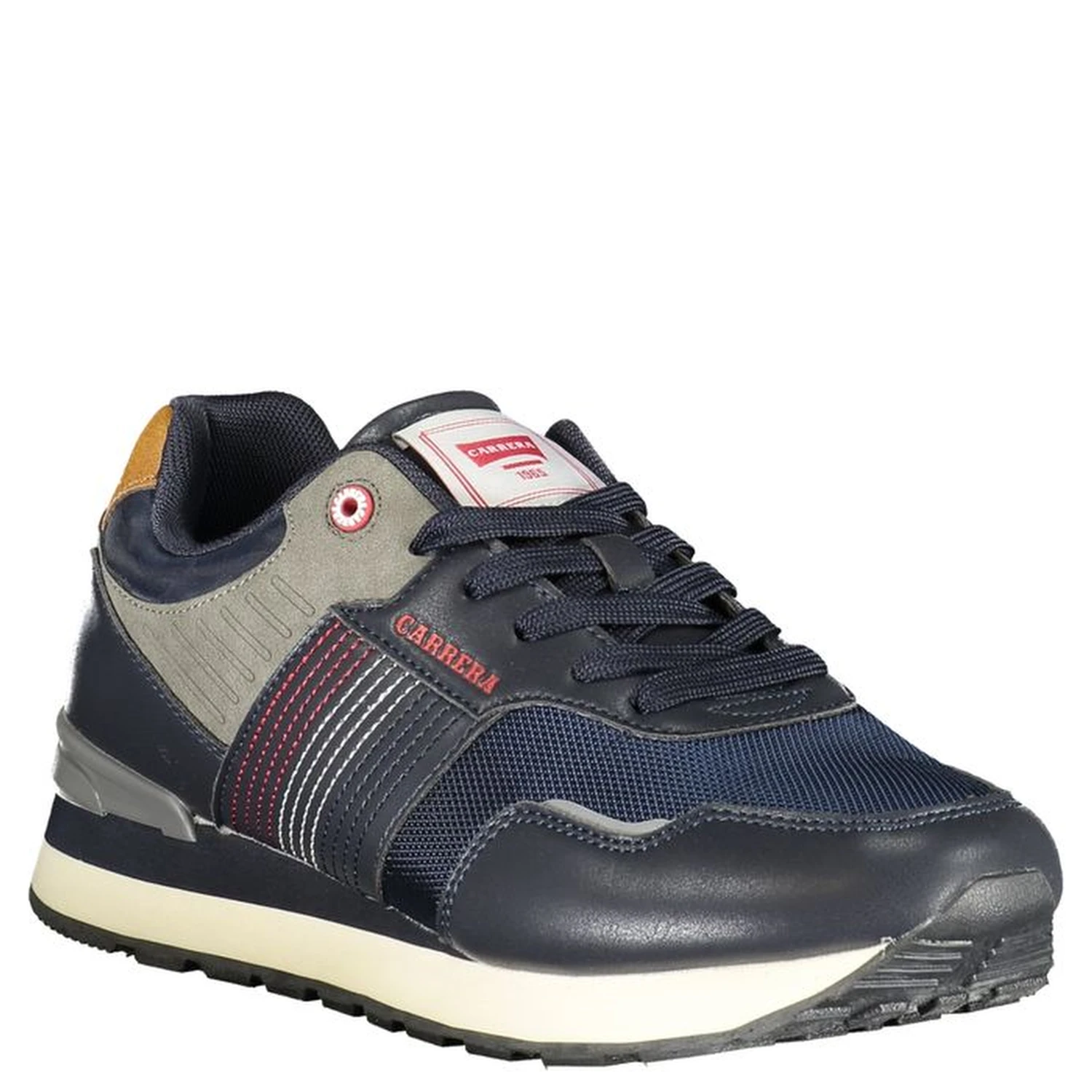 Blue Polyester Sneaker