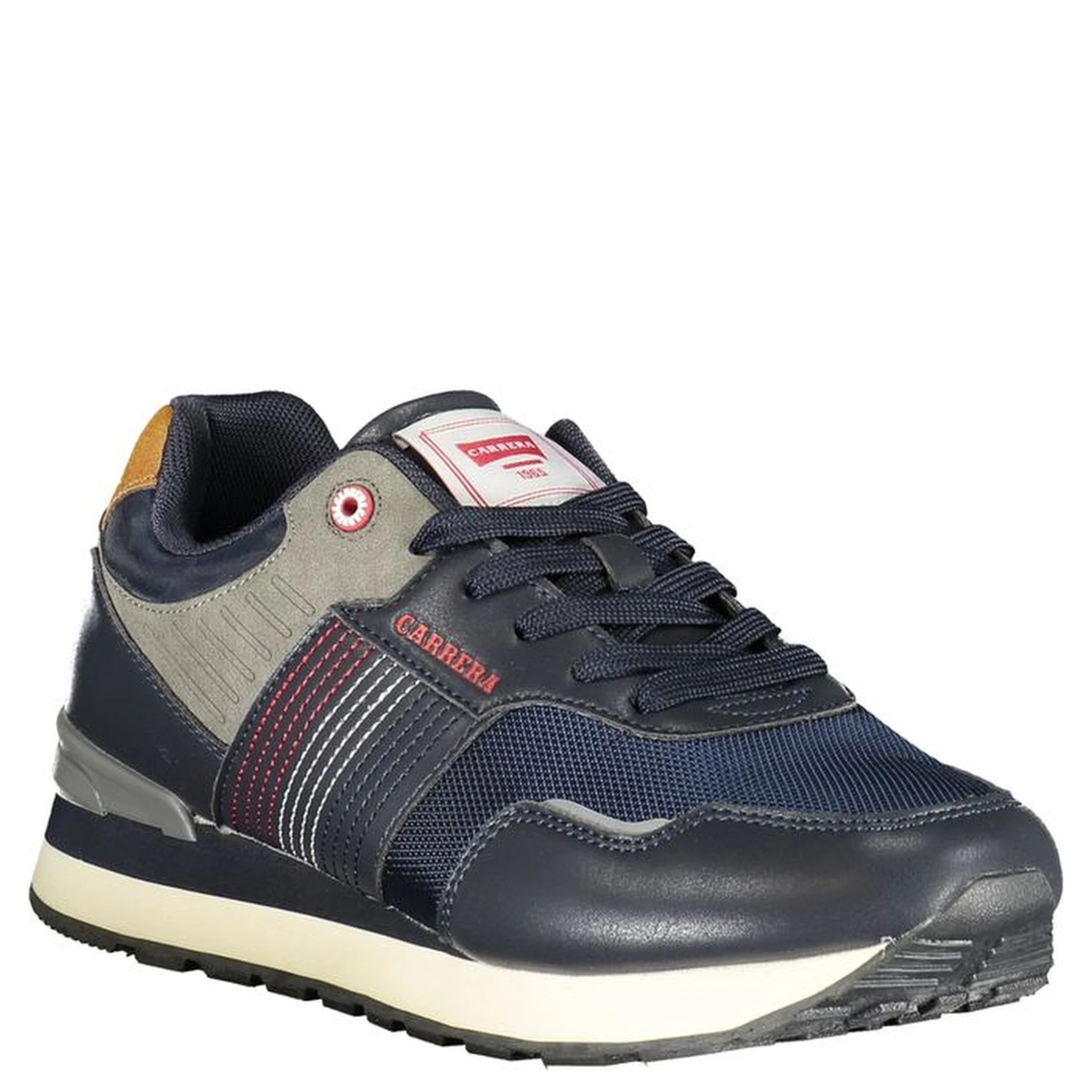 Blue Polyester Sneaker