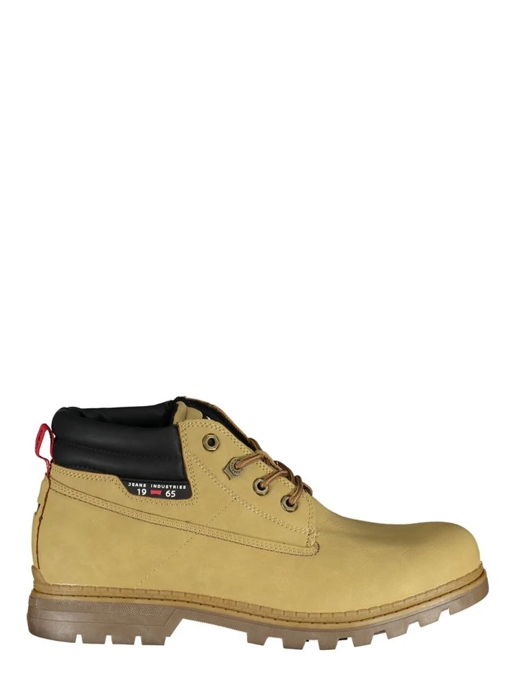 Beige Polyester Ankle