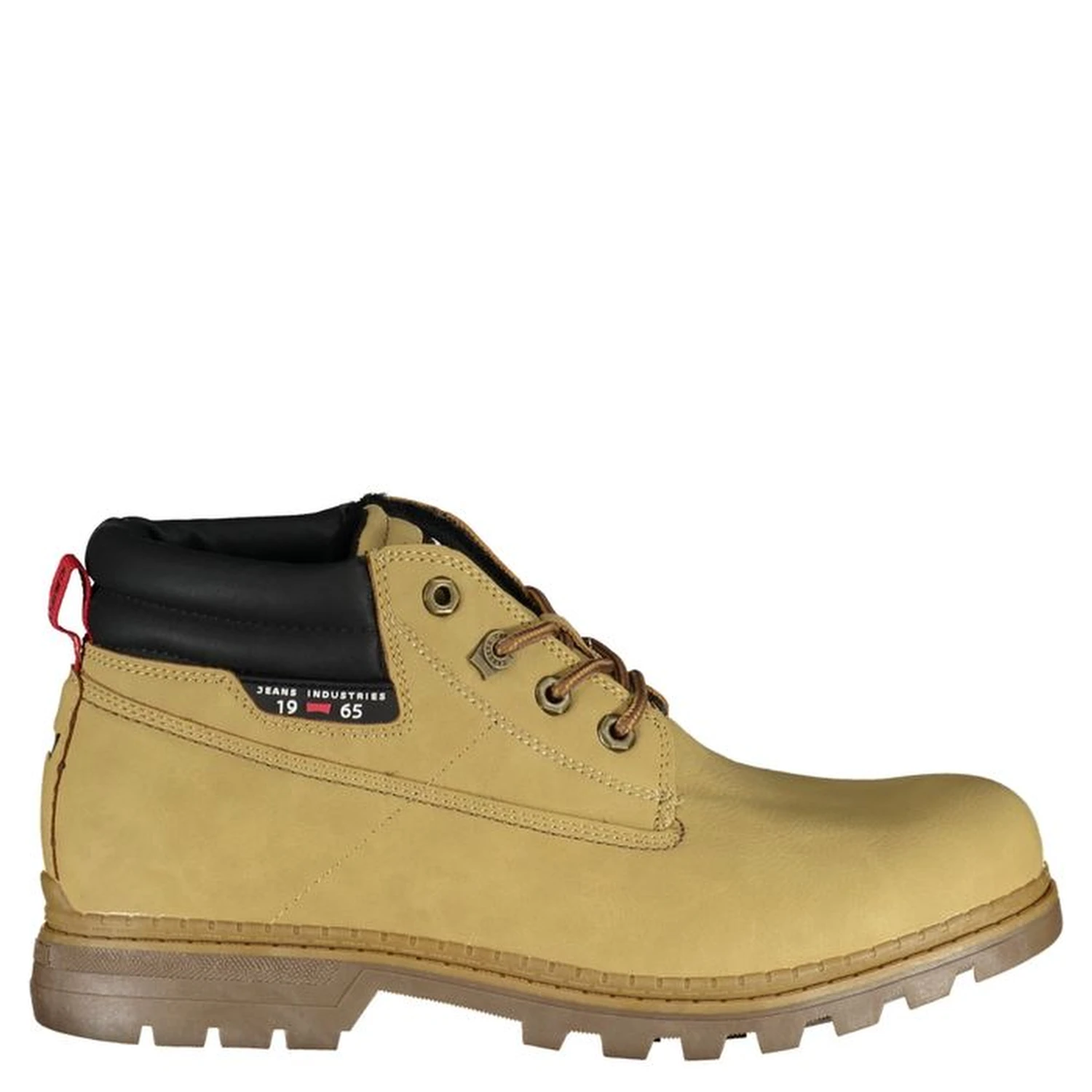 Beige Polyester Ankle