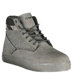 Gray Polyester Ankle