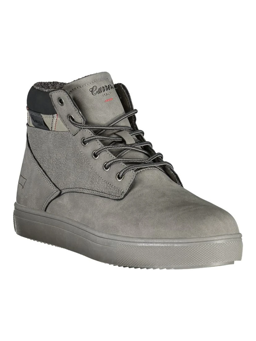 Gray Polyester Ankle