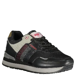 Black Polyester Sneaker