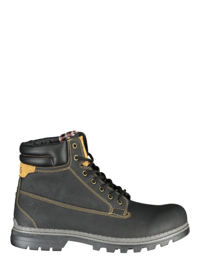 Black Polyester Ankle