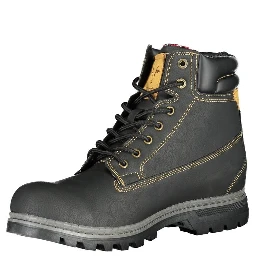 Black Polyester Ankle