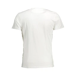 تي شيرت قطني أبيض