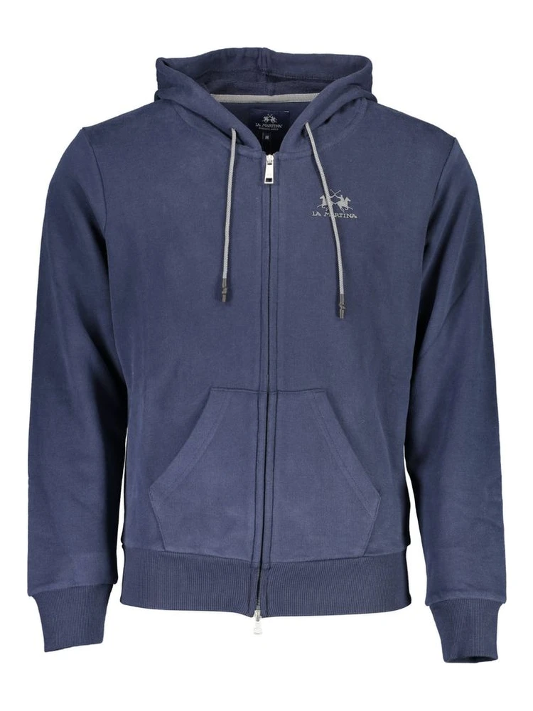 Blue Cotton Sweatshirt